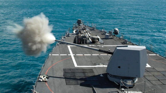 BAE Systems to modify four more Mk 45 Naval Guns