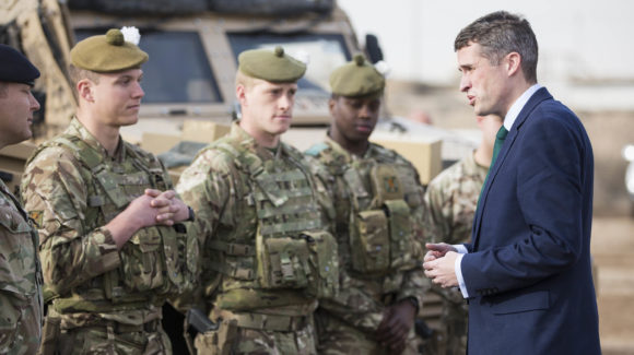 Defence Secretary makes first visit to Iraq