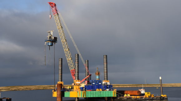 Falkland Mare Harbour jetty improvements complete