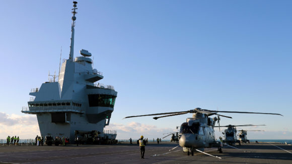 HMS Queen Elizabeth arrives in Gibraltar for first overseas visit