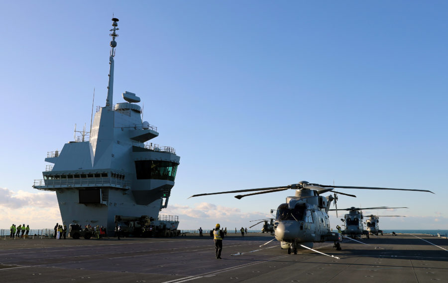 HMS Queen Elizabeth arrives in Gibraltar for first overseas visit