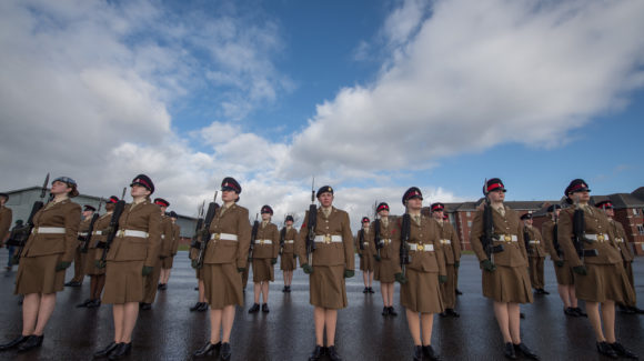 Defence Secretary pays tribute to female military personnel