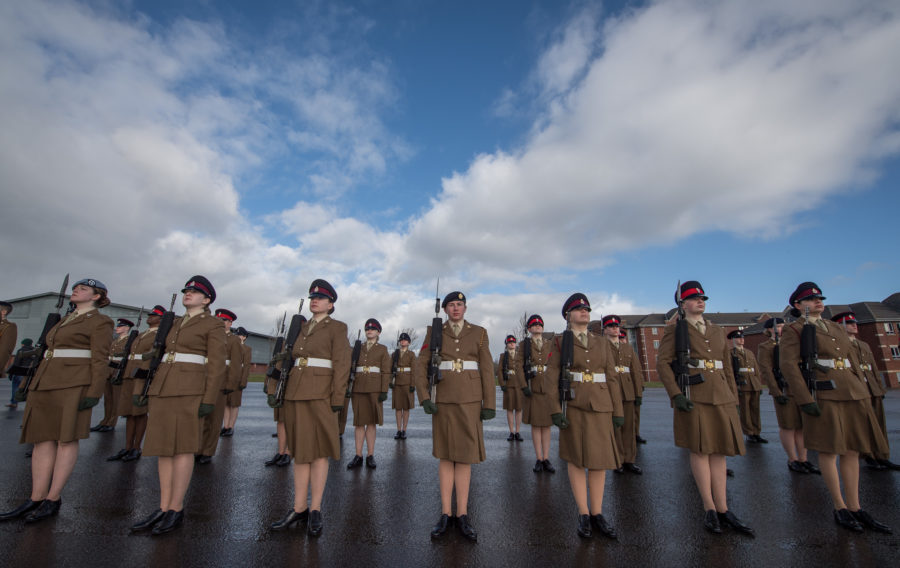 Defence Secretary pays tribute to female military personnel