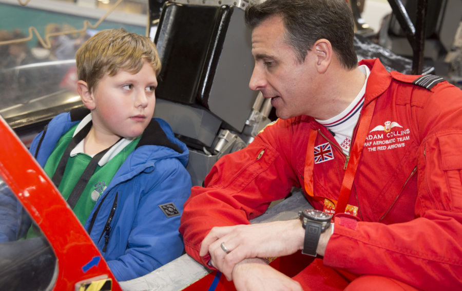 Red Arrows inspire UK’s future scientists and engineers