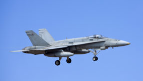 Cobham pilot breathing sensors tested on F-18 and T-45