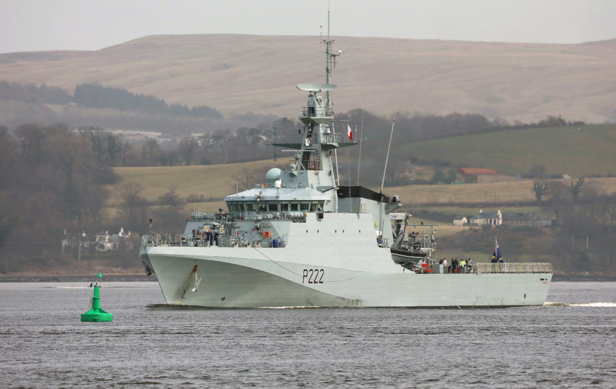 HMS Forth officially commissioned into the Royal Navy