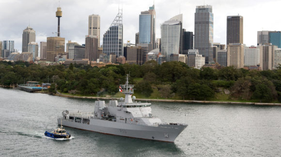 L3 secure Australian Offshore Patrol Vessel contract