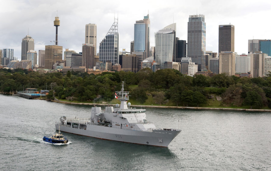 L3 secure Australian Offshore Patrol Vessel contract