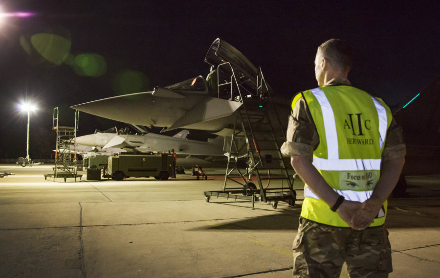 RAF Typhoons resume Romanian peacetime mission