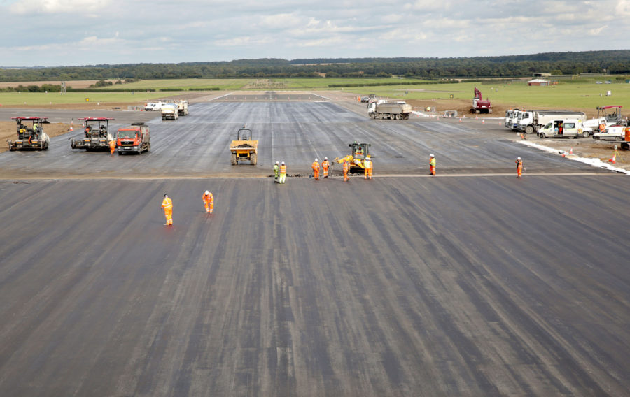 Flying start: Infrastructure works progressing at RAF Marham