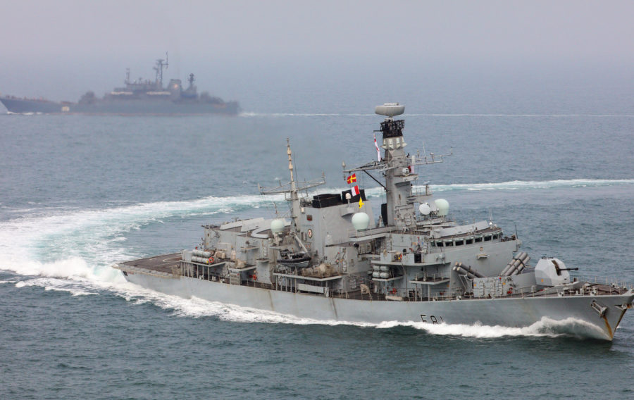 HMS Sutherland hosts UK defence services industry day in South Korea