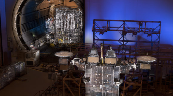 Lockheed Martin's Fifth AEHF satellite completes launch environment test