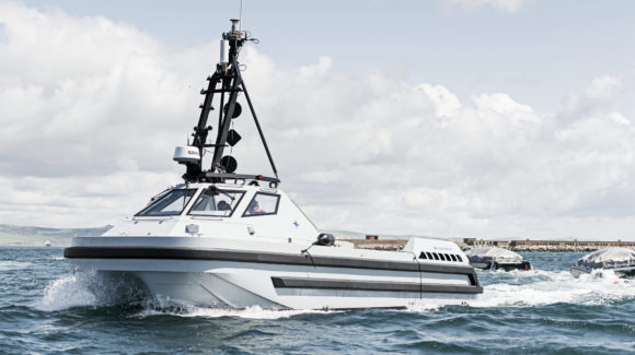 Royal Navy gets first unmanned minesweeping system