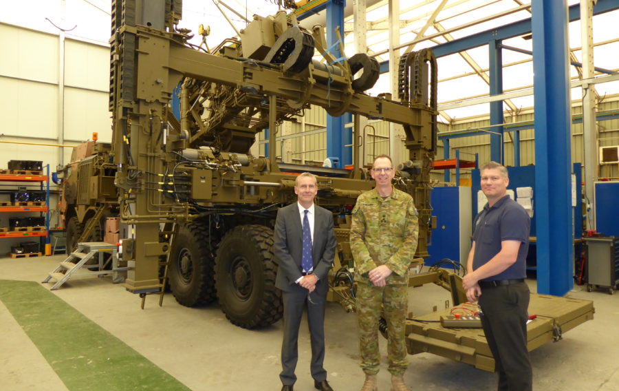 Australian DoD visit WFEL manufacturing facilities