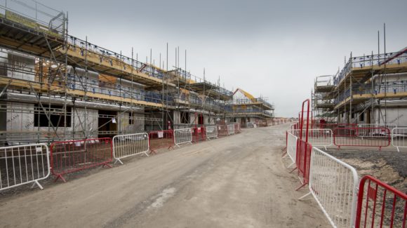 Construction progressing at Salisbury Plain service family accommodation