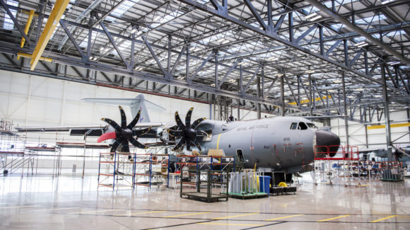 Giant of the Skies: Atlas finds a new home at Brize Norton