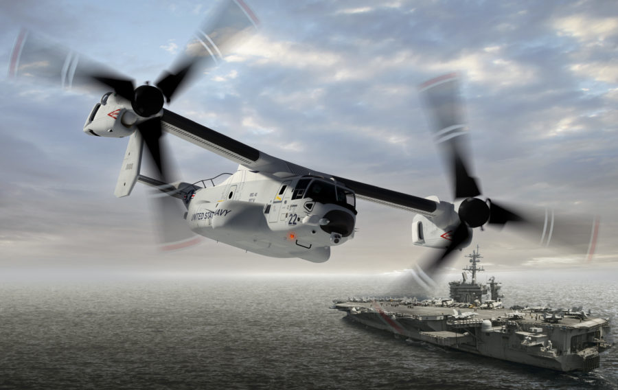 A joint venture between Bell Helicopter and Boeing has been contracted to manufacture 58 V-22 Osprey tiltrotor aircraft as part of a US Navy contract.