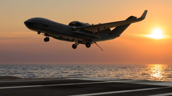 General Atomics has celebrated a successful performance testing of the arresting hook ‘hold down damper’ (HDD) for its MQ-25 Stingray prototype.