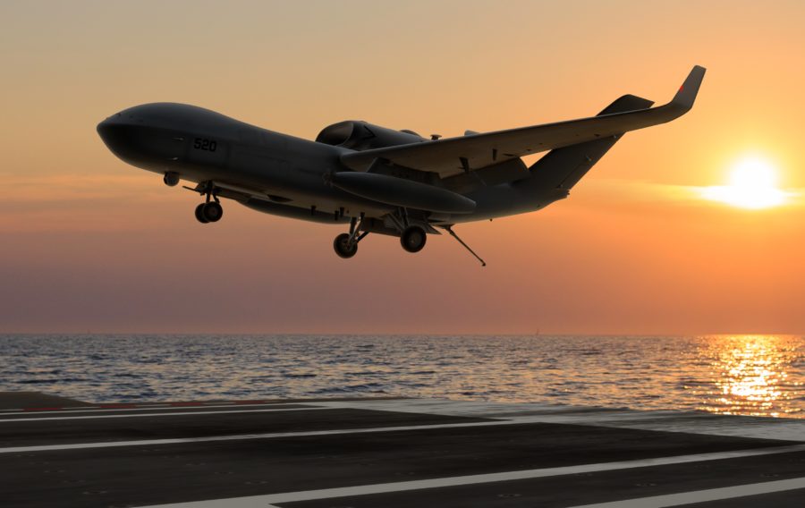 General Atomics has celebrated a successful performance testing of the arresting hook ‘hold down damper’ (HDD) for its MQ-25 Stingray prototype.