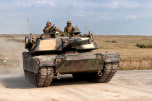 Halting a tank