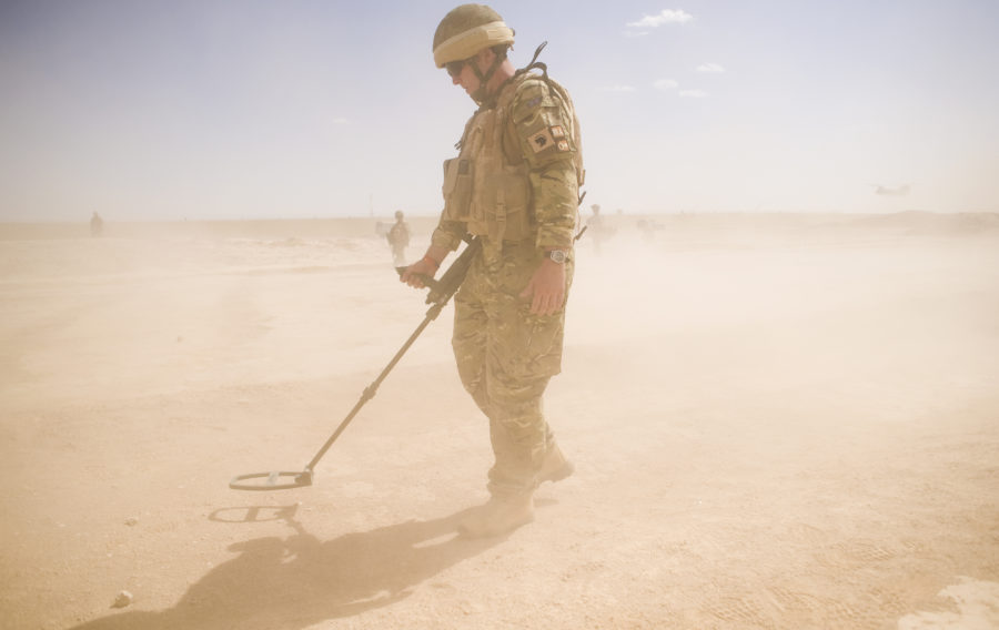 HALO Trust and Cobham share land mine clearance methods