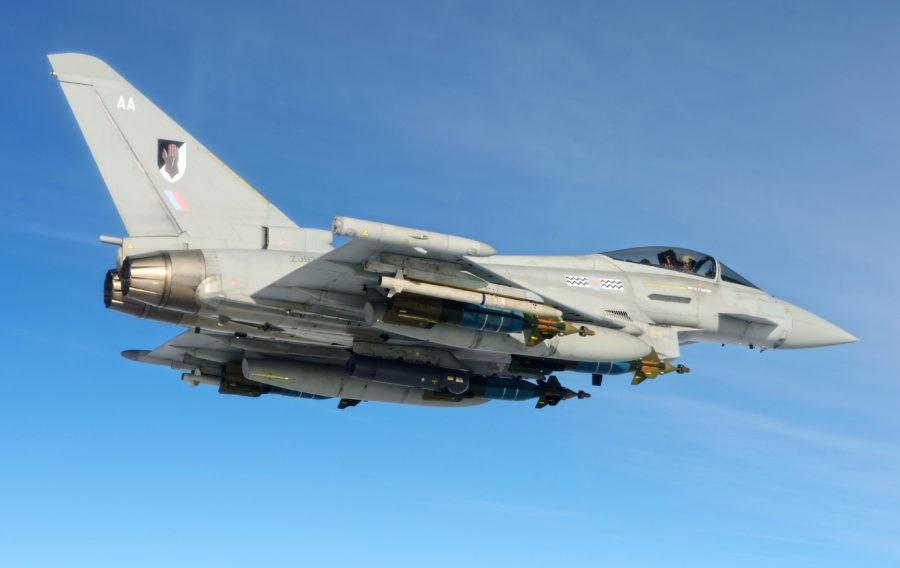 Saab has been chosen by BAE Systems for the development of a new pyrotechnic smart self-protection system for the Eurofighter Typhoon aircraft to defeat radar- and IR-guided threats. 