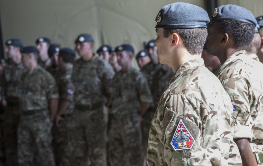 The Royal Air Force has officially handed responsibility for the NATO Enhanced Air Policing mission over to the Royal Canadian Air Force.