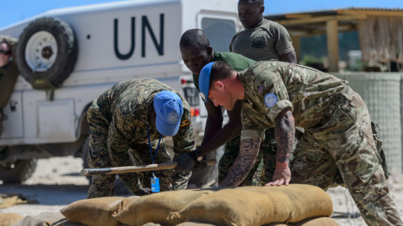 Since January 2017, British service personnel have trained the Somalian National Army in medical best practice and leadership development.