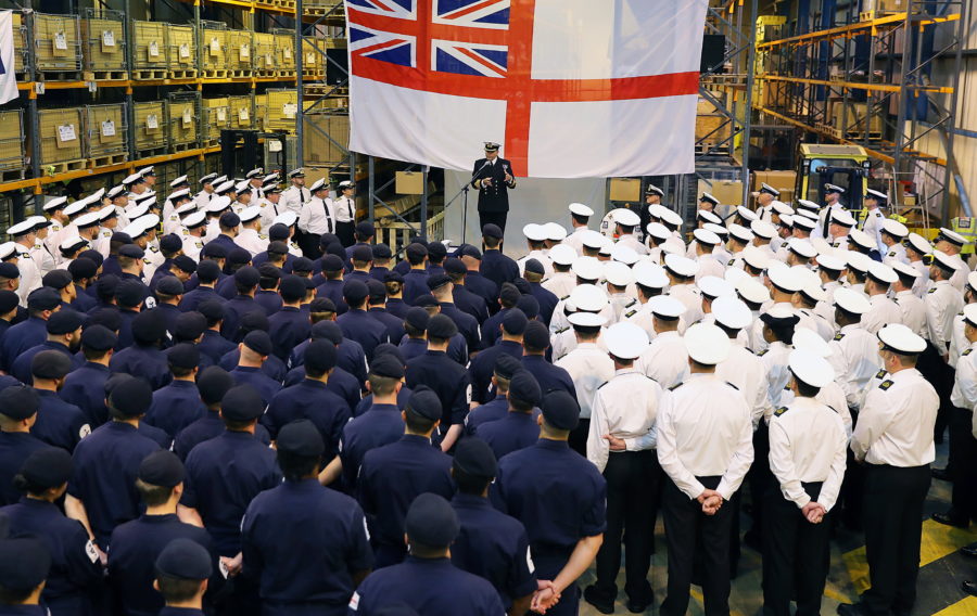 Commodore Stephen Moorhouse has assumed command of the UK’s second aircraft carrier HMS Prince of Wales, currently under construction in Rosyth, Scotland.