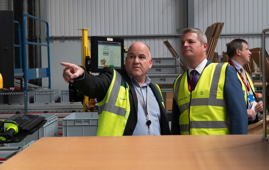 Defence Minister praise for Shropshire’s giant military logistics facility