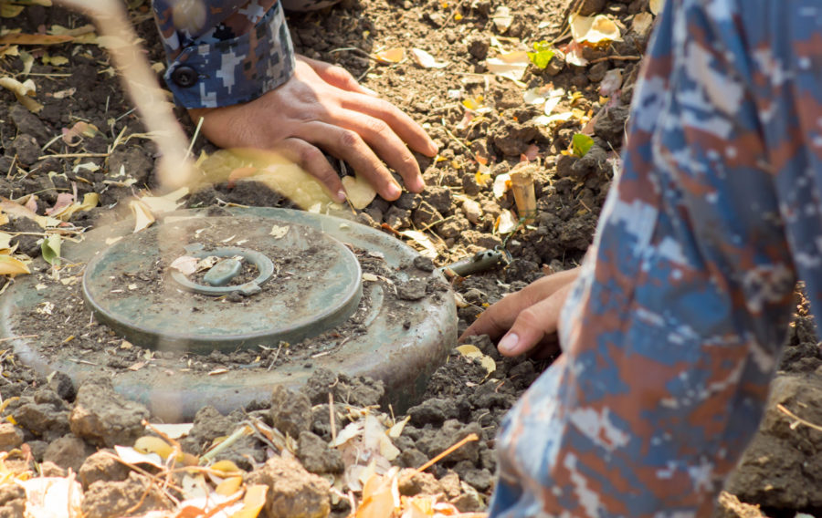 UK aid to protect people from threat of lethal landmines