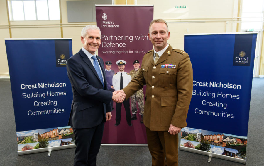 Crest Nicholson signs Armed Forces Covenant