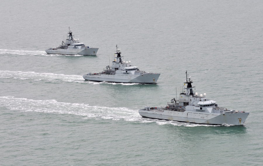 Defence Secretary secures patrol vessels to protect home waters