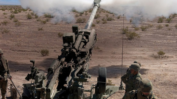Indian Army take possession of its first M777 Ultra Lightweight Howitzers