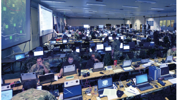 MASS supports advanced command & staff course module exercise