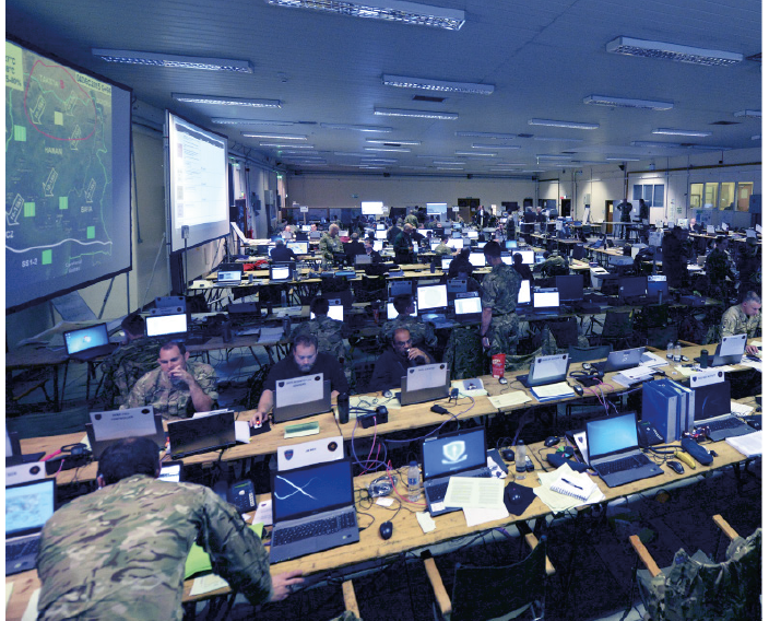 MASS supports advanced command & staff course module exercise