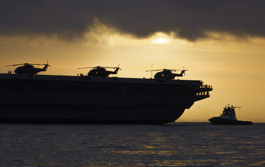 Queen Elizabeth-class aircraft carriers have been added to the Naval Combat Systems Integration Support Service (NCSISS), QinetiQ has confirmed.
