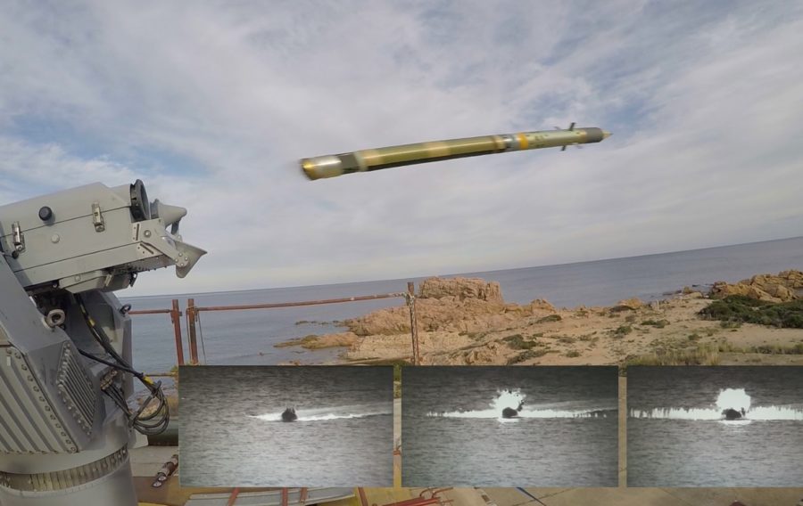 MBDA demonstrates Mistral missile against surface vessels