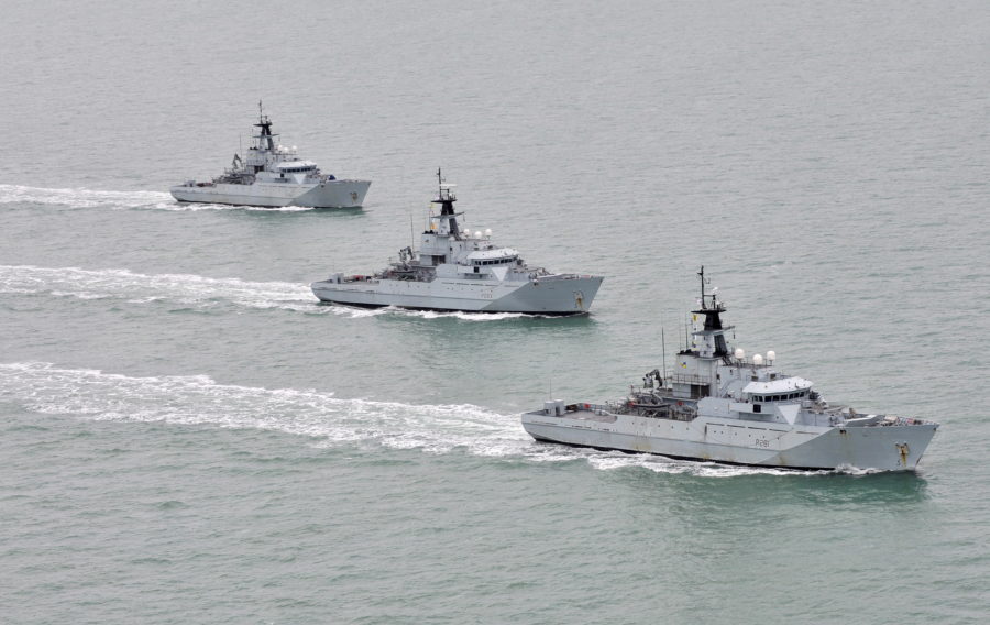 Navy vessel to be sent to the Channel