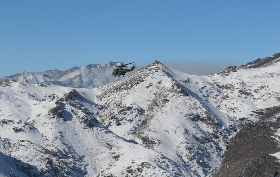 Defence Online | RAF Puma aircrew overcome challenges of Afghan winter