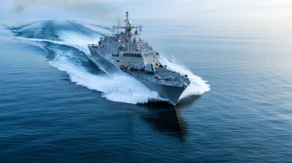 The US Navy has officially commissioned its newest freedom-variant littoral combat ship (LCS), the future USS Wichita.