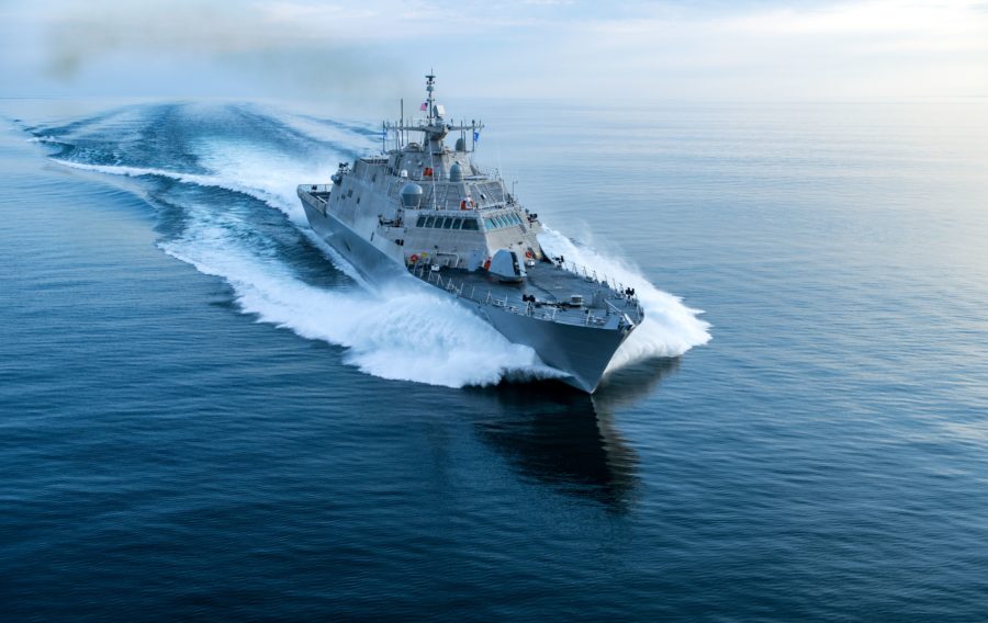 The US Navy has officially commissioned its newest freedom-variant littoral combat ship (LCS), the future USS Wichita.