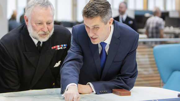 Defence Secretary visits new UK Hydrographic Office headquarters