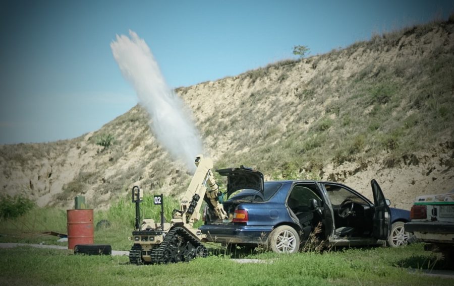 First of 56 DE&S-procured bomb disposal robots arrive in Britain