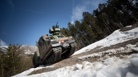 Austrian Armed Forces take delivery of first BvS10 all-terrain vehicles