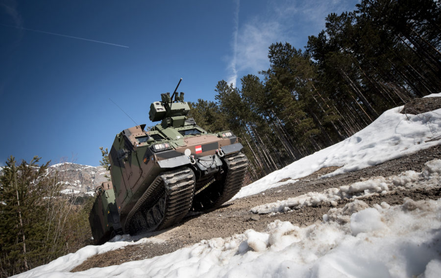 Austrian Armed Forces take delivery of first BvS10 all-terrain vehicles