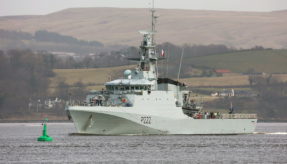 New offshore patrol vessel named HMS Tamar