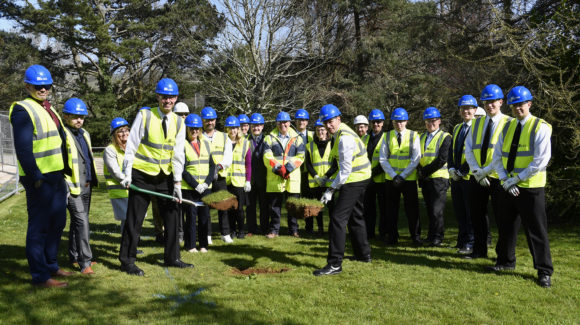 Construction begins on BRNC’S new gym facilities