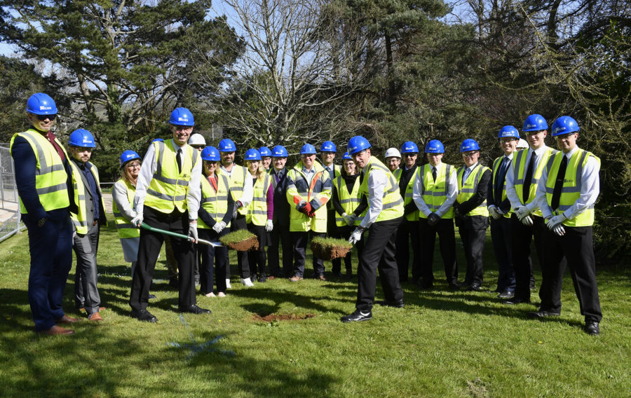 Construction begins on BRNC’S new gym facilities