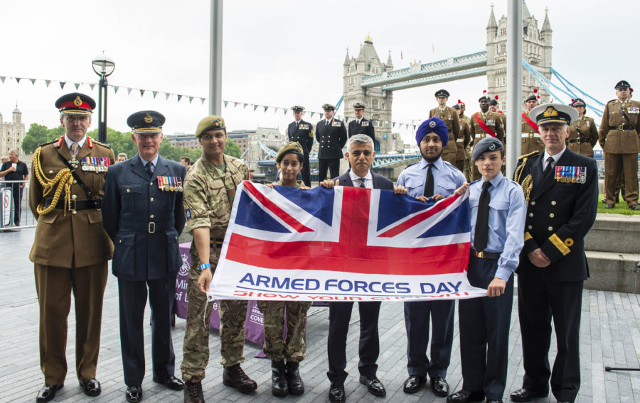 Armed Forces Week kicks off in London